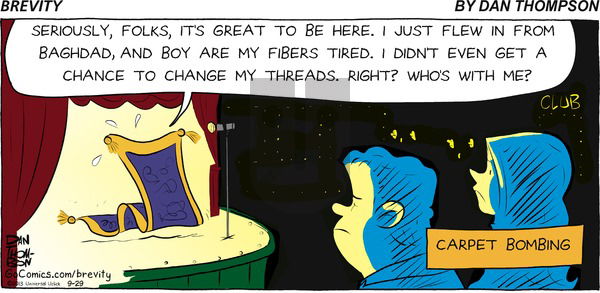 Brevity on Sunday September 29, 2013 Comic Strip