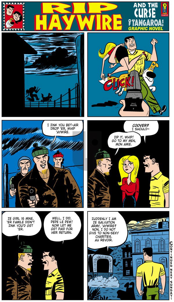 Rip Haywire on Sunday September 15, 2013 Comic Strip