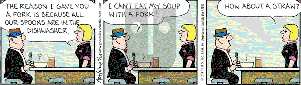 The Born Loser on Wednesday June 24, 2015 Comic Strip