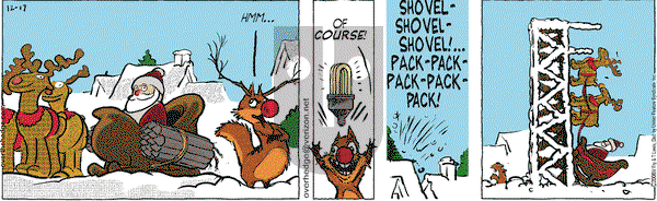 Over the Hedge on Wednesday December 17, 2008 Comic Strip