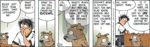 Get Fuzzy on Thursday March 12, 2009 Comic Strip
