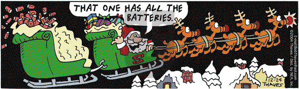 Frank and Ernest on Friday December 24, 2004 Comic Strip