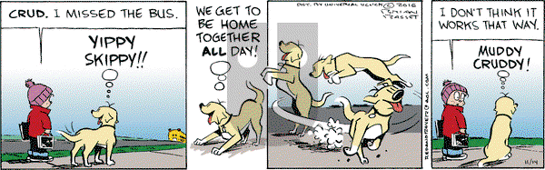 Red and Rover on Monday November 14, 2016 Comic Strip