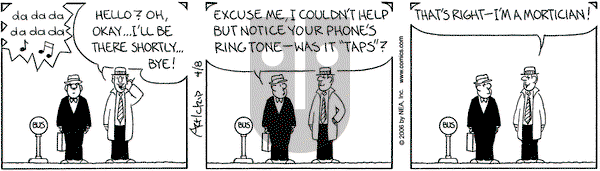 The Born Loser on Saturday April 8, 2006 Comic Strip