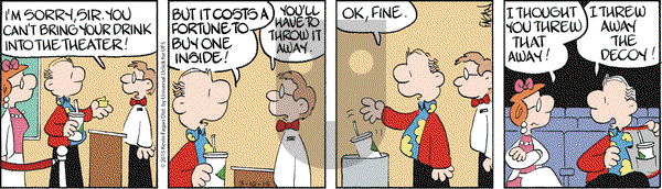 Drabble on Tuesday March 10, 2015 Comic Strip