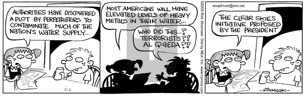 Soup to Nutz - Old on Monday May 2, 2005 Comic Strip