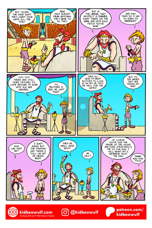 Kid Beowulf on Monday February 10, 2025 Comic Strip