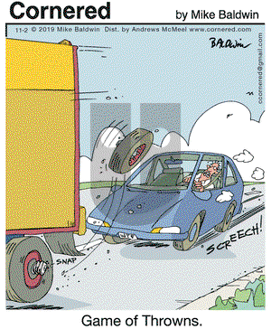 Cornered on Saturday November 2, 2019 Comic Strip