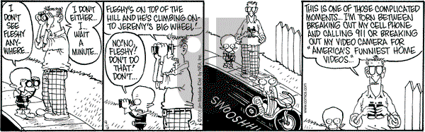 Monty on Tuesday April 3, 2001 Comic Strip