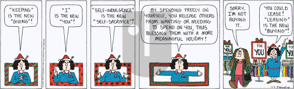 Cathy Classics on Thursday December 8, 2005 Comic Strip