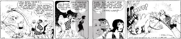 Alley Oop on Monday January 16, 1939 Comic Strip