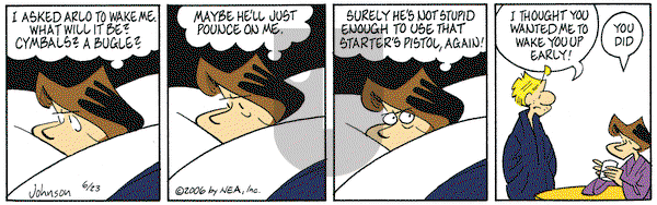 Arlo and Janis on Friday June 23, 2006 Comic Strip