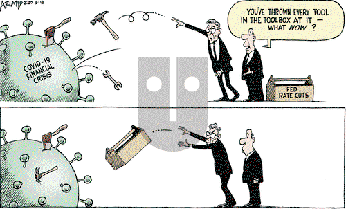 Robert Ariail on Tuesday March 17, 2020 Comic Strip