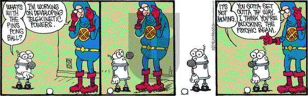 Monty on Wednesday January 17, 2018 Comic Strip