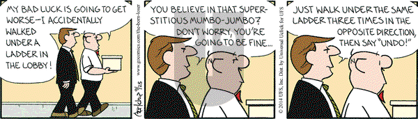 The Born Loser on Thursday September 25, 2014 Comic Strip