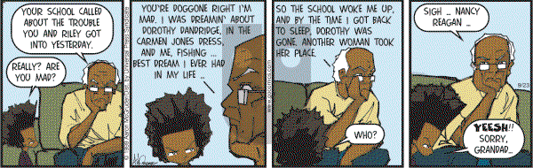 The Boondocks on Saturday September 23, 2006 Comic Strip