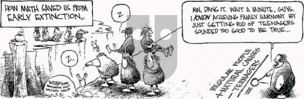 Non Sequitur on Friday March 31, 1995 Comic Strip
