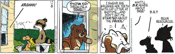 Over the Hedge on Thursday November 8, 2012 Comic Strip
