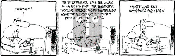 The Duplex on Saturday November 27, 1999 Comic Strip