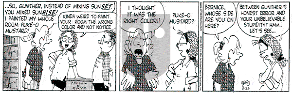 Luann on Tuesday August 26, 1997 Comic Strip