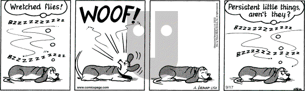 Fred Basset on Tuesday September 17, 2002 Comic Strip