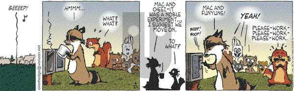 Over the Hedge on Wednesday June 24, 2009 Comic Strip