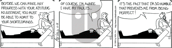 The Born Loser on Friday November 8, 1996 Comic Strip