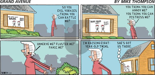 Grand Avenue on Sunday May 4, 2025 Comic Strip