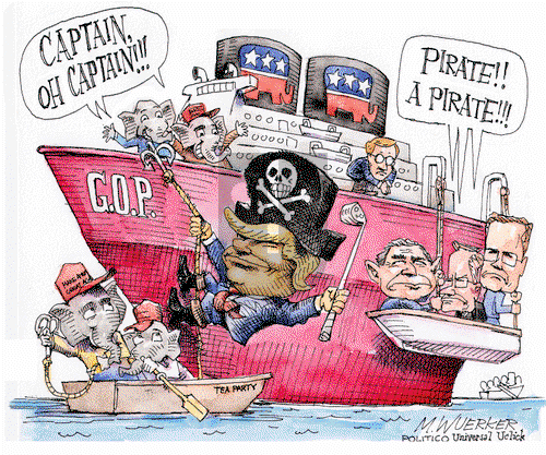 Matt Wuerker - Wednesday July 20, 2016 Comic Strip