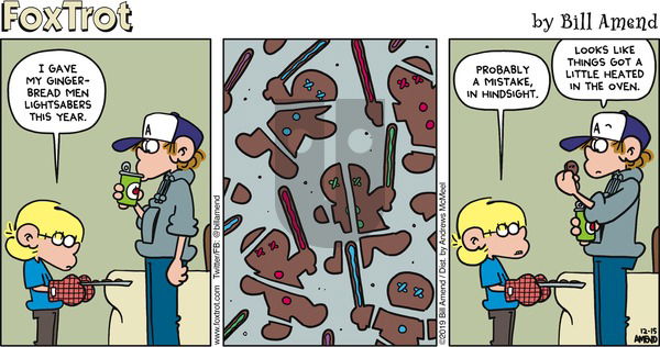 FoxTrot on Sunday December 15, 2019 Comic Strip