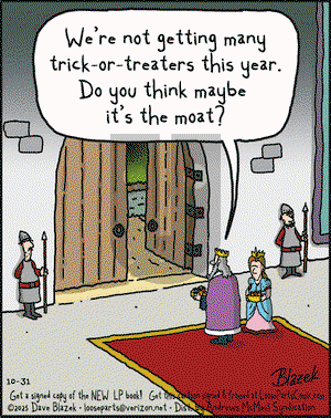 Loose Parts on Friday October 31, 2025 Comic Strip