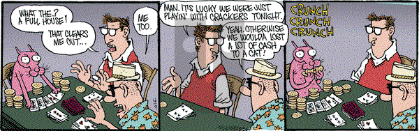 Monty on Saturday April 9, 2016 Comic Strip