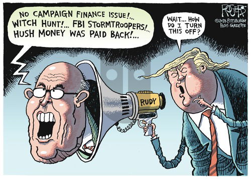 Rob Rogers on Sunday May 6, 2018 Comic Strip