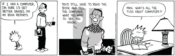Calvin and Hobbes on Thursday February 27, 2025 Comic Strip