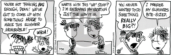 Heart of the City on Thursday July 30, 2015 Comic Strip