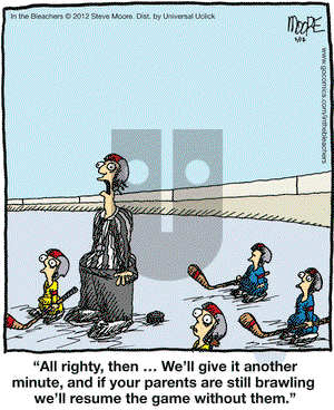 In the Bleachers - Friday February 17, 2012 Comic Strip