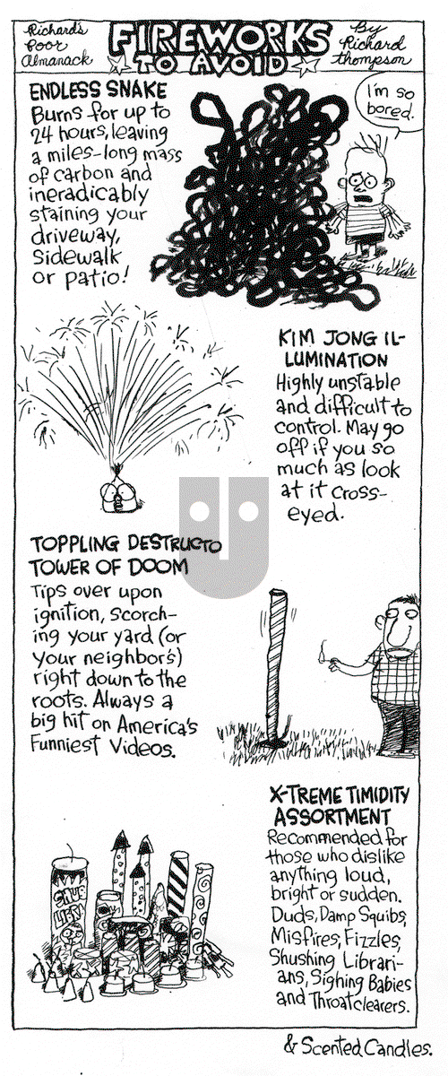 Richard's Poor Almanac on Wednesday December 18, 2024 Comic Strip