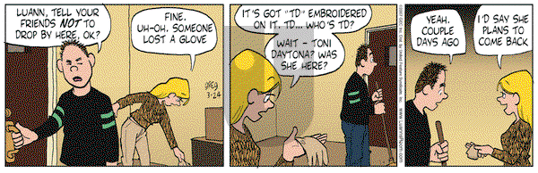 Luann on Saturday March 24, 2007 Comic Strip