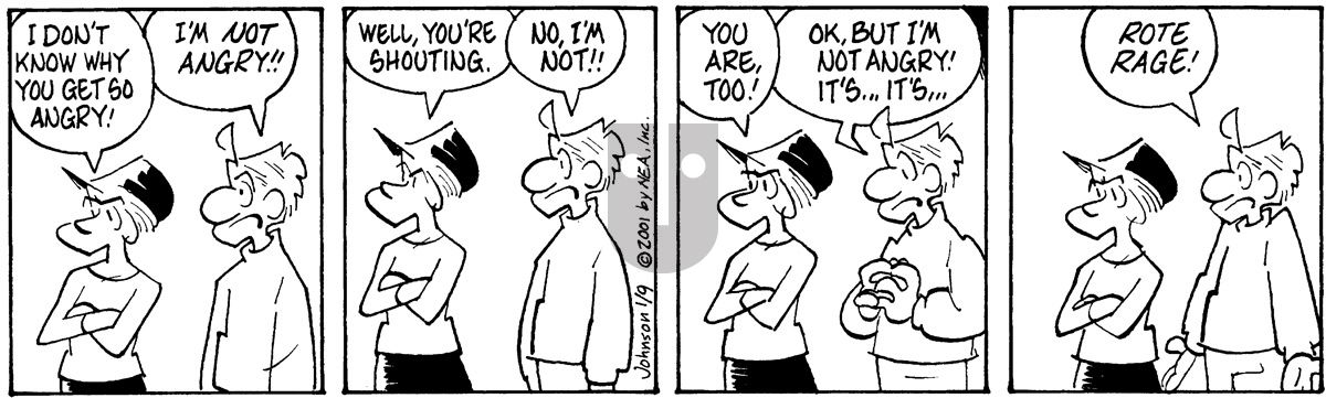 Arlo and Janis - Tuesday January 9, 2001 Comic Strip