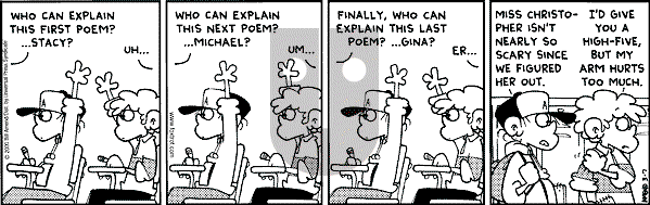 FoxTrot on Tuesday March 7, 2000 Comic Strip