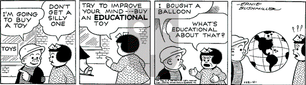 Nancy Classics on Thursday February 27, 2025 Comic Strip