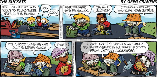 The Buckets on Sunday May 4, 2025 Comic Strip