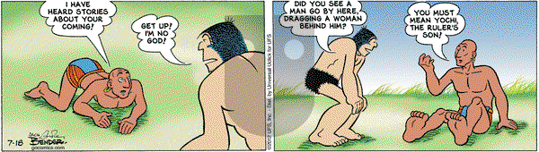 Alley Oop - Wednesday July 18, 2012 Comic Strip