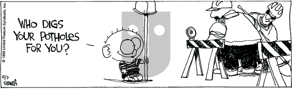 The Buckets on Tuesday September 7, 1999 Comic Strip