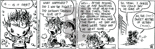Heart of the City on Monday April 8, 2002 Comic Strip