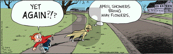 Red and Rover on Wednesday April 2, 2014 Comic Strip