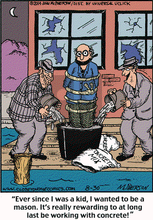 Close to Home on Saturday August 30, 2014 Comic Strip