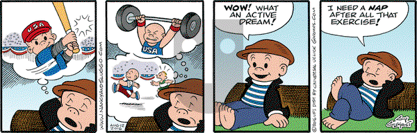 Nancy on Friday August 12, 2016 Comic Strip