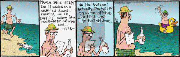 Monty on Tuesday August 6, 2019 Comic Strip