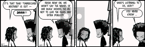 The Boondocks on Monday March 17, 2025 Comic Strip